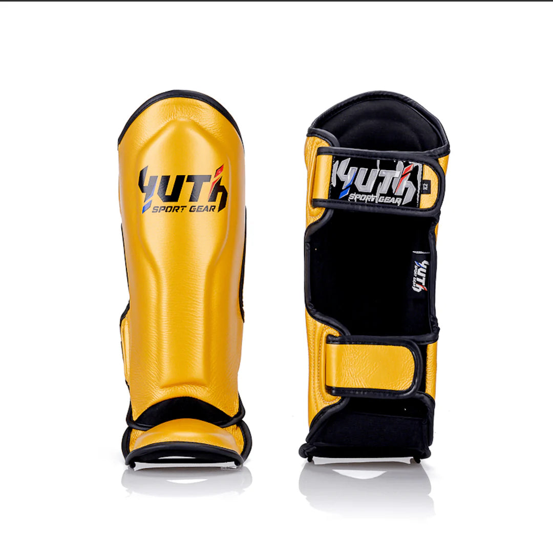 Yuth Gold Shin Guard for Kids