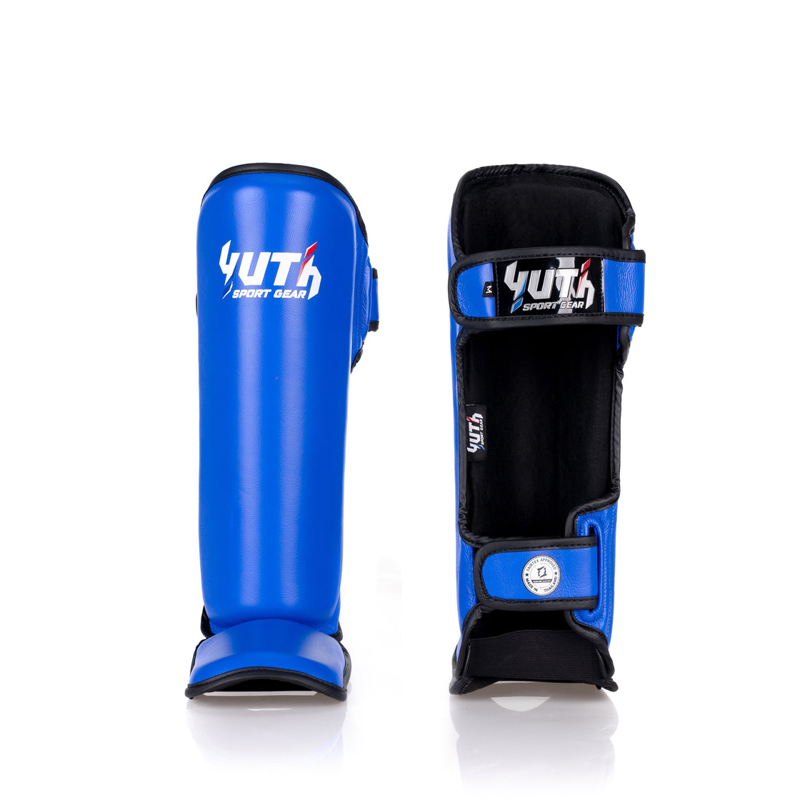 Blue Yuth - Signature Line Shin Guard Front/Back