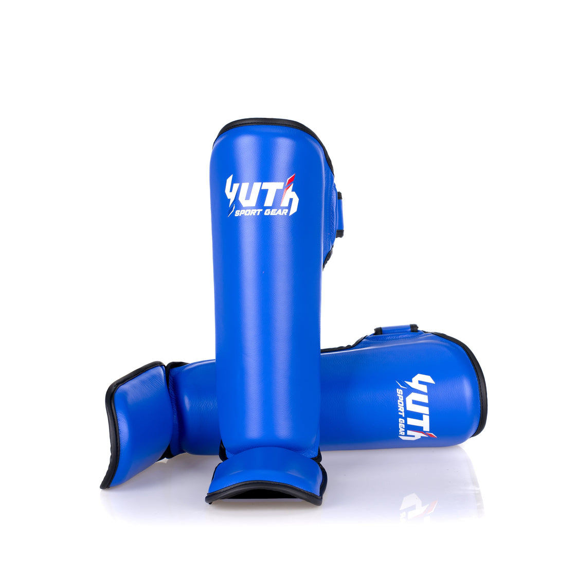 Blue Yuth - Signature Line Shin Guard Front