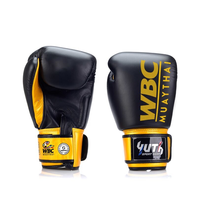 Yuth x WBC Black/Gold Boxing Gloves