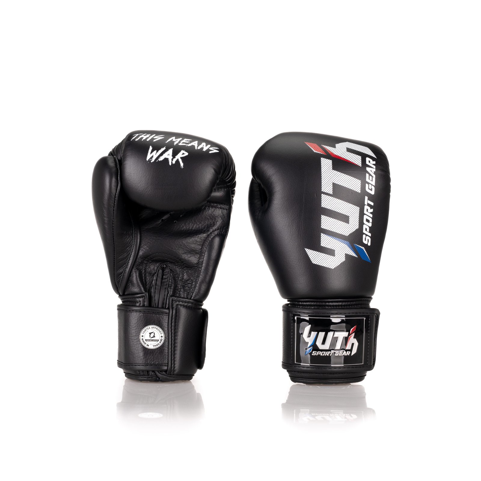Yuth Sport Line Black Boxing Gloves