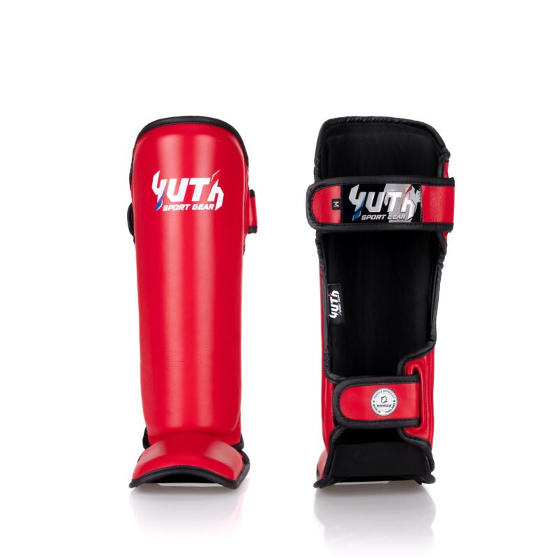 Yuth OG Series Red Shin Guards